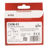 Трехфазное реле контроля падения напряжения и чередования фаз Zamel 10А Umin170-200В