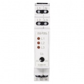 Трехфазное реле контроля падения напряжения и перекоса фаз Zamel 10А Umin170-200В