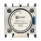 Приставка выдержки времени включения EKF PROxima ПВЭ-11 0,1-3сек NO+NC