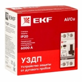 Устройство защиты от дугового пробоя УЗДП EKF с автоматическим выключателем 1P+N 25А (C) 6 кА