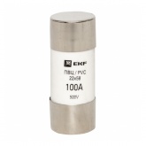 Плавкая вставка цилиндрическая EKF ПВЦ (22х58) 100А