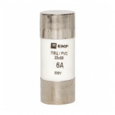 Плавкая вставка цилиндрическая EKF ПВЦ (22х58) 6А