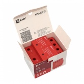 Устройство защиты от импульсных перенапряжений EKF Класс 1 Iimp 25kA (10/350?s) 2P 4 модуля