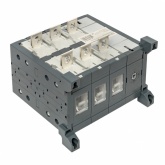 Рубильник EKF PROxima TwinBlock 250A 3P реверсивный без рукоятки управления (выключатель нагрузки)