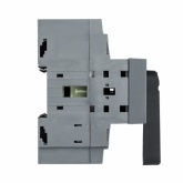 Рубильник EKF PROxima TwinBlock 40A 3P реверсивный c рукояткой для прямой установки (выключатель нагрузки)