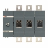 Рубильник EKF PROxima TwinBlock 1000A 3P без рукоятки управления (выключатель нагрузки)