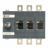 Рубильник EKF PROxima TwinBlock 315A 3P без рукоятки управления (выключатель нагрузки)