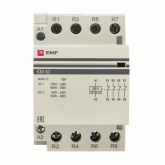 Контактор модульный EKF КМ 63А 4NC 230В AC 3 модуля