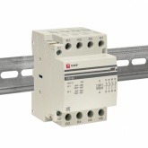 Контактор модульный EKF КМ 63А 4NC 230В AC 3 модуля