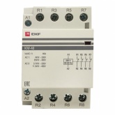 Контактор модульный EKF КМ 40А 4NC 230В AC 3 модуля