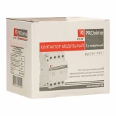 Контактор модульный EKF КМ 25А 4NC 230В AC 3 модуля