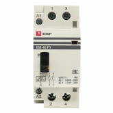 Контактор модульный EKF КМ РУ 63А 2NO 230В AC 2 модуля с ручным управлением