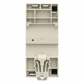 Контактор модульный EKF КМ РУ 63А NO+NC 230В AC 2 модуля с ручным управлением