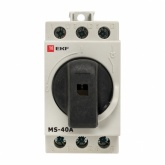 Рубильник модульный EKF PROxima MS-40A 3P 40А трехфазный (выключатель нагрузки)