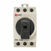 Рубильник модульный EKF PROxima MS-20A 3P 20А трехфазный (выключатель нагрузки)