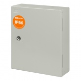 Щит металлический навесной TDM ЩРН-24 (2х12) модулей (395х330х120) IP66 серый