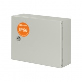 Щит металлический навесной TDM ЩРН-12 12 модулей (265х330х120) IP66 серый