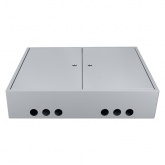 Щит металлический навесной TDM ЩРН-72 (2х3х12) модулей (540х600х120) 2 двери IP31 серый