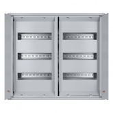 Щит металлический навесной TDM ЩРН-72 (2х3х12) модулей (540х600х120) 2 двери IP31 серый