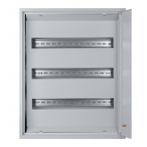 Щит металлический навесной TDM ЩРН-54 (3х18) модулей (540х440х120) IP31 серый