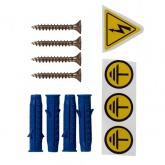 Щит металлический навесной TDM ЩРН-48 (4х12) модулей (620х310х120) IP31 серый