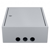 Щит металлический навесной TDM ЩРН-24 (2х12) модулей (395х310х120) IP31 серый