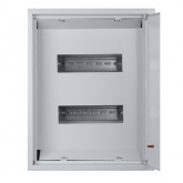 Щит металлический навесной TDM ЩРН-18 (2х9) модулей (395х310х120) IP31 серый