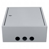 Щит металлический навесной TDM ЩРН-18 (2х9) модулей (395х310х120) IP31 серый