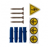 Щит металлический навесной TDM ЩРН-12 12 модулей (265х310х120) IP31 серый