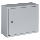 Щит металлический навесной TDM ЩРН-09 9 модулей (265х310х120) IP31 серый