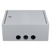 Щит металлический навесной TDM ЩРН-09 9 модулей (265х310х120) IP31 серый