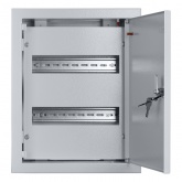 Щит металлический встраиваемый TDM ЩРВ-24 (2х12) модулей (405х320х120) IP31 серый