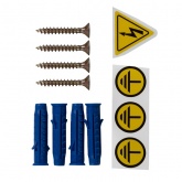Щит металлический встраиваемый TDM ЩРВ-09 9 модулей (275x320x120) IP31 серый