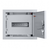 Щит металлический встраиваемый TDM ЩРВ-09 9 модулей (275x320x120) IP31 серый