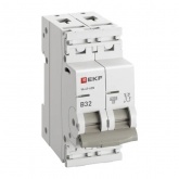 Автоматический выключатель EKF PROxima ВА 47-63N 2P 32А (B) 6кА (автомат электрический)
