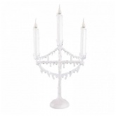 Фигура Neon-Night светодиодная на подставке Подсвечник со свечками, 50см белый
