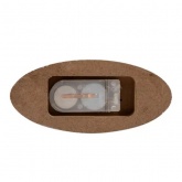 Деревянная фигурка с подсветкой Neon-Night Елка на подставке 14,5х5х30 см