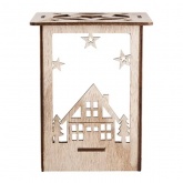 Деревянная фигурка с подсветкой Neon-Night Волшебный фонарик 13,8x11x11 см