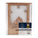 Деревянная фигурка с подсветкой Neon-Night Волшебный фонарик 13,8x11x11 см