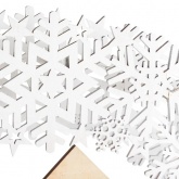 Деревянная фигурка с подсветкой Neon-Night Рождественская сказка 44,5x6x24 см