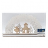 Деревянная фигурка с подсветкой Neon-Night Рождественская сказка 44,5x6x24 см