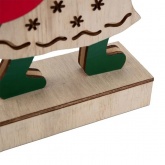 Деревянная фигурка с подсветкой Neon-Night Дед Мороз 18 см