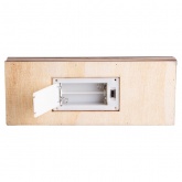 Деревянная фигурка с подсветкой Neon-Night Елочка с оленем 12x6x21,5 см