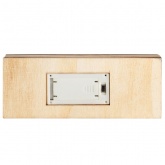 Деревянная фигурка с подсветкой Neon-Night Елочка с оленем 12x6x21,5 см