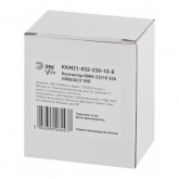 Контактор силовой ЭРА PRO КМИ-23210 3P 1НО 32А катушка 230В AC