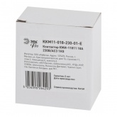 Контактор силовой ЭРА PRO КМИ-11811 3P 1НЗ 18А катушка 230В AC