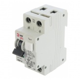 Дифавтомат ЭРА 1П+Н В16А 10мА тип A однофазный электронный 6кА АВДТ-64 (NO-902-09) (дифференциальный автомат, АВДТ)