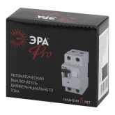 Дифавтомат ЭРА 1П+Н С32А 100мА тип A однофазный электронный 6кА АВДТ-64 (NO-901-98) (дифференциальный автомат, АВДТ)