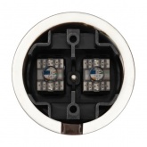 Накладная розетка RJ45 двойная TDM Болонь фарфор коричневый