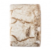 Накладная розетка TV-R-SAT проходная TDM Болонь фарфор мраморный